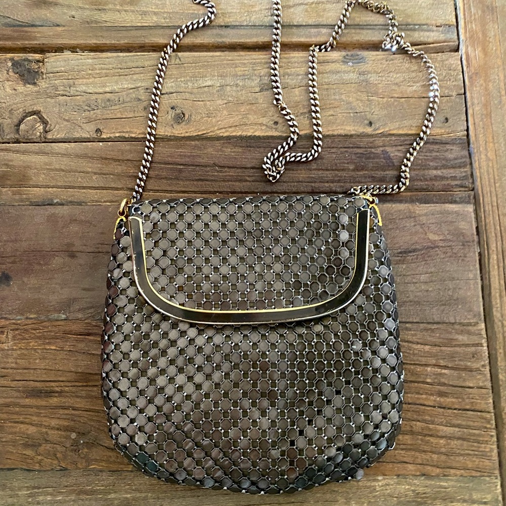 Chain mail/mesh mini evening bag